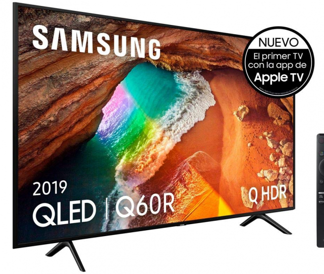 Samsung QLED 4K TV Con Apple TV
